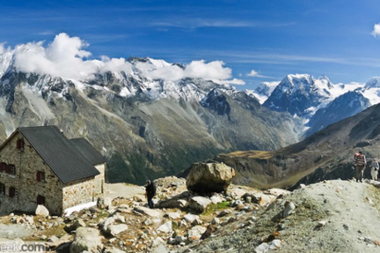 Chalet zu vermieten in der Nähe des Thermalzentrums "Les Grands Bains d'Hérémence".